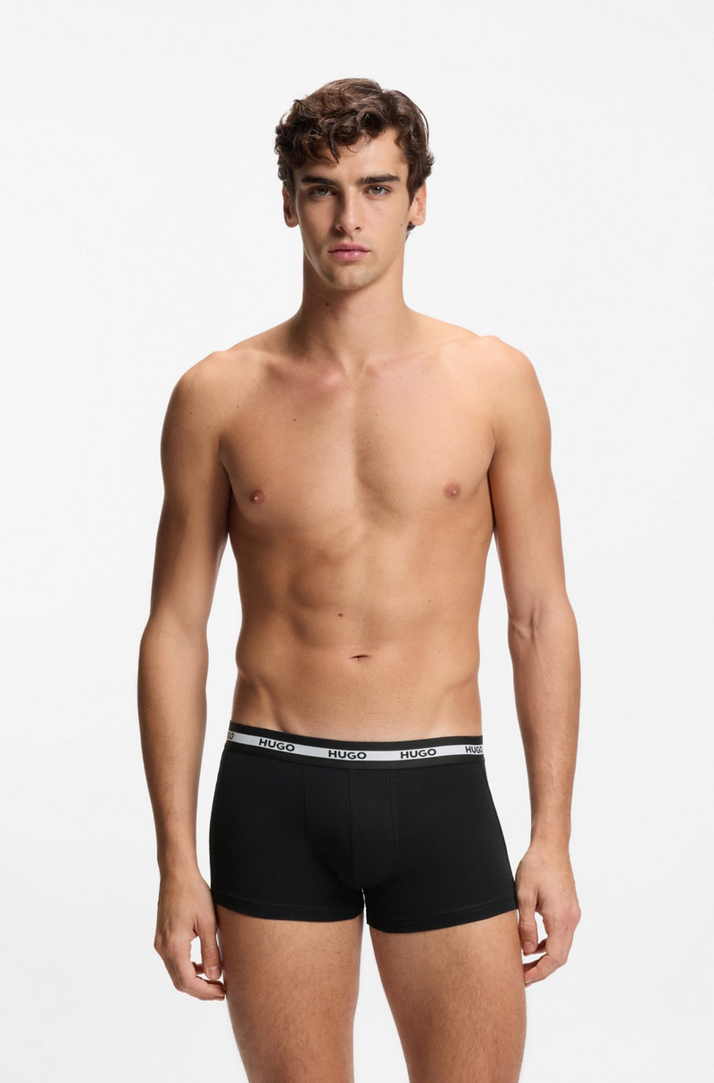 THREE-PACK OF STRETCH TRUNKS IN COTTON 7
