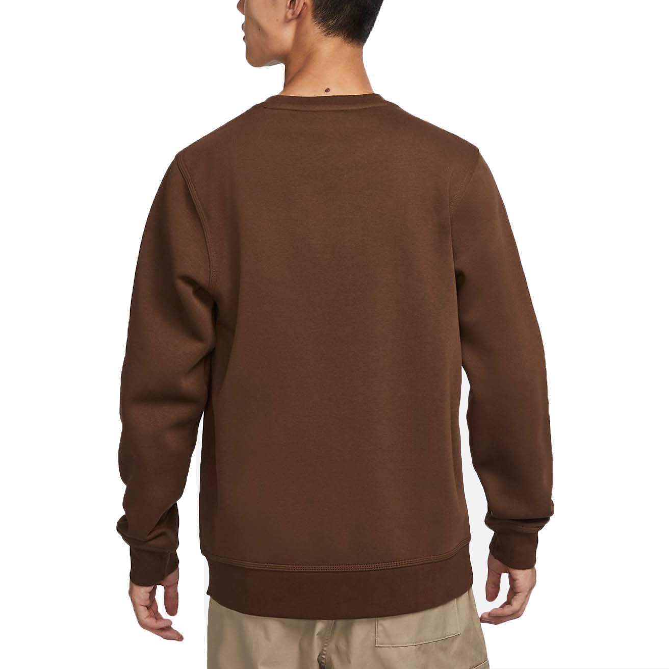 Nike Sportswear Swoosh Sweatshirt (Asia Sizing) 'Brown' 623459-259 - 2