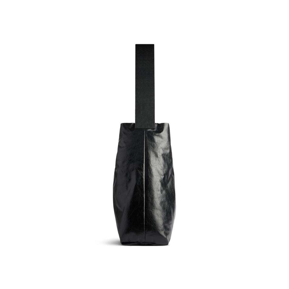 Men's Monaco Medium Hobo Bag in Black - 3