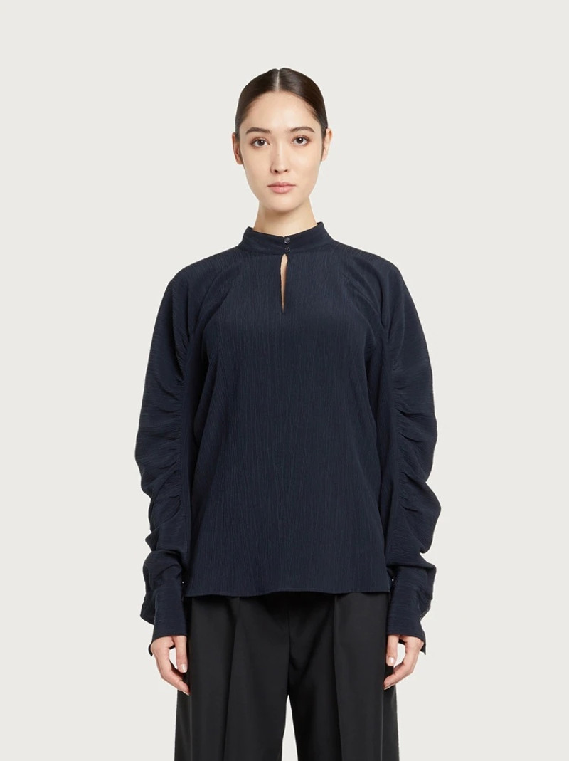 FERRAGAMO SILK CREPON SHIRT outlook