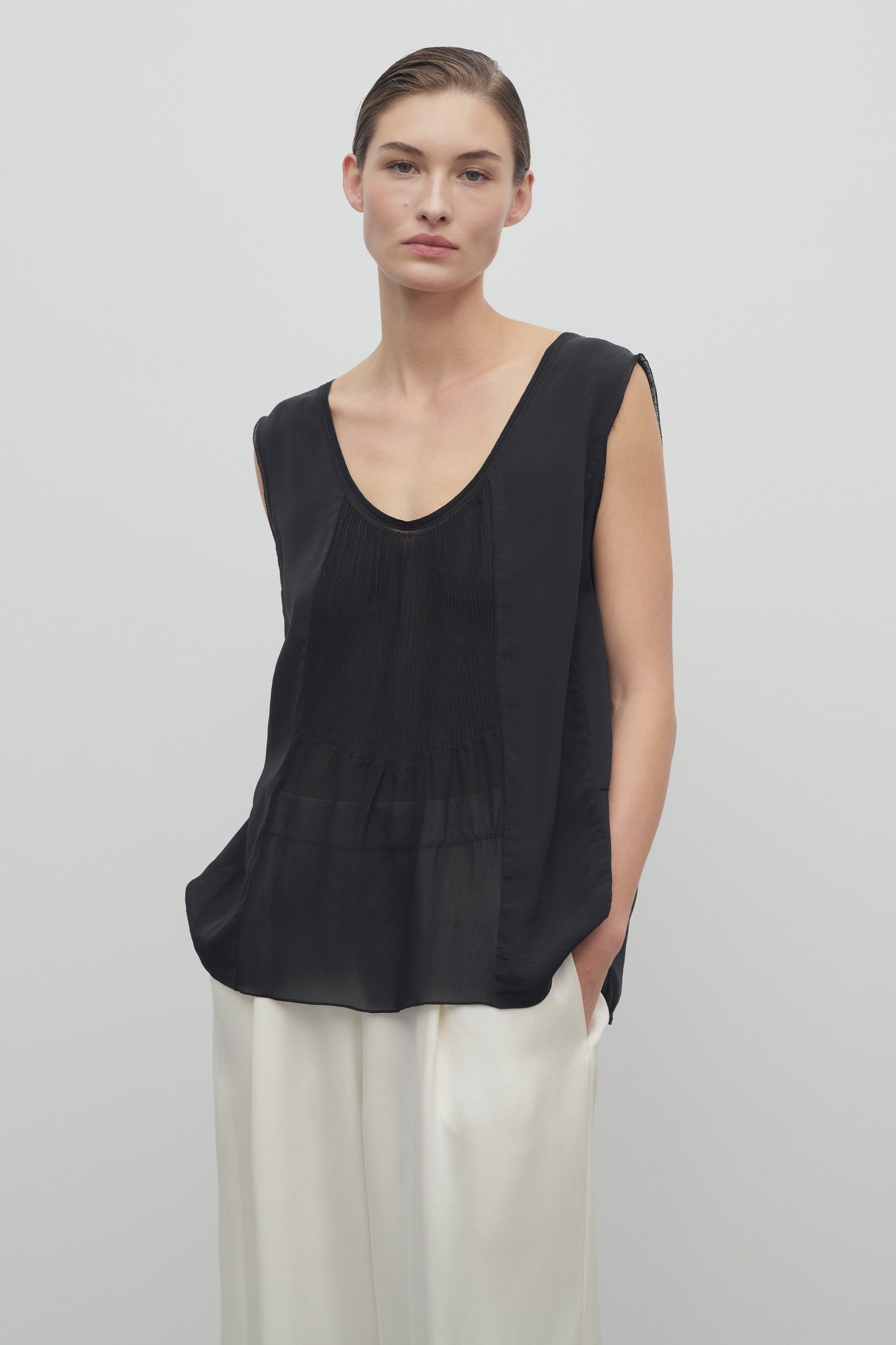 Daina Top in Silk - 3