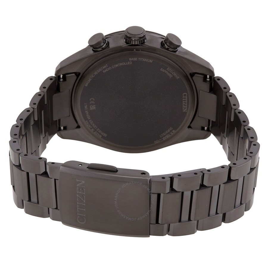 Citizen - Citizen Attesa Perpetual Alarm World Time Chronograph Men's Watch AT8286-65E - 3
