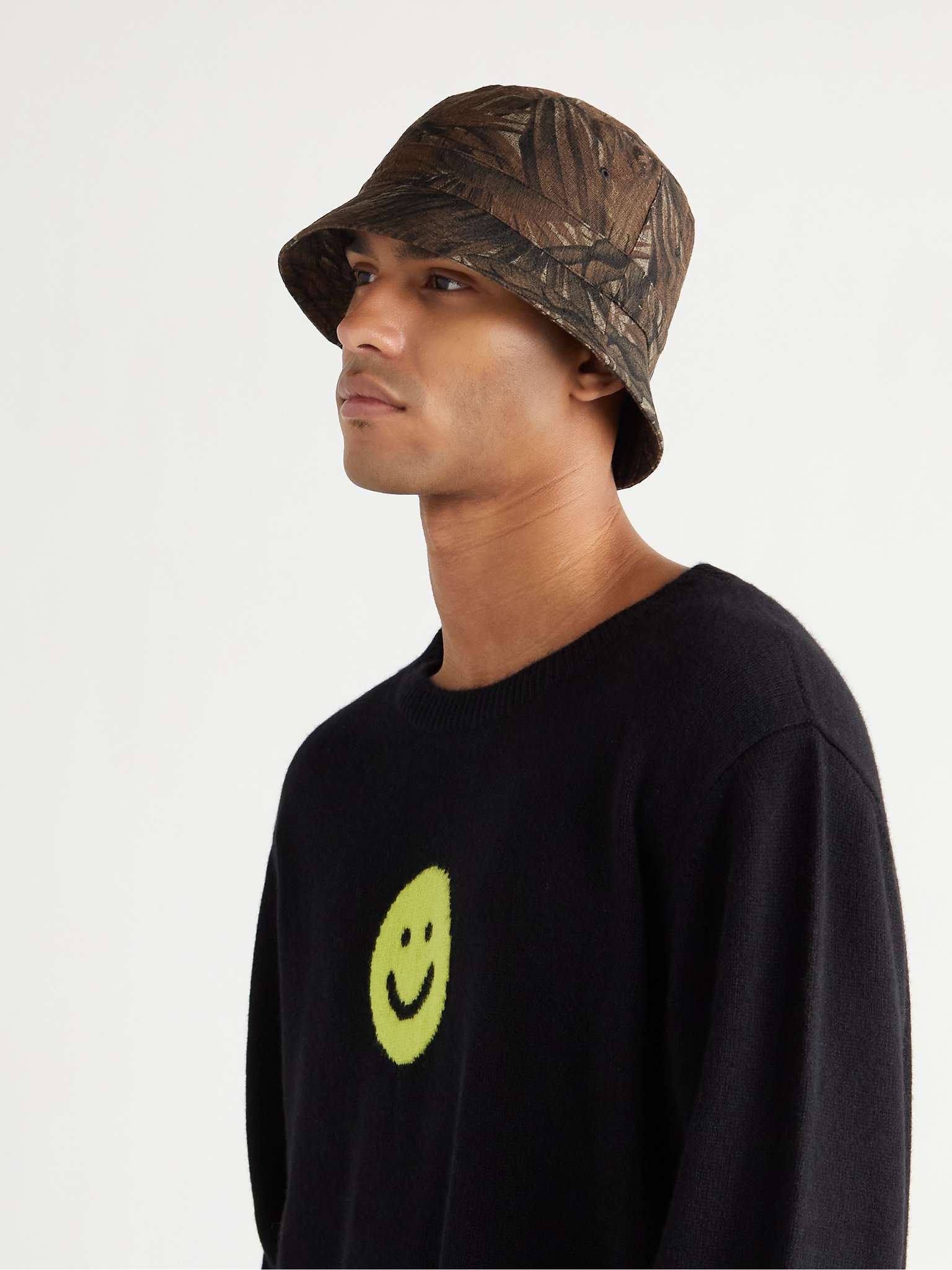 Printed Cotton Bucket Hat - 2