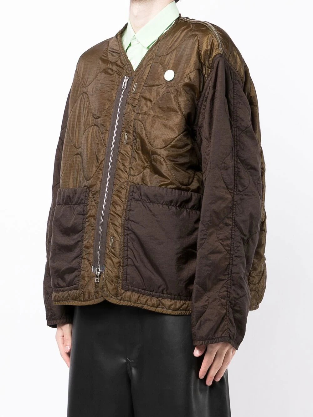 quilted bomber jacket - 3