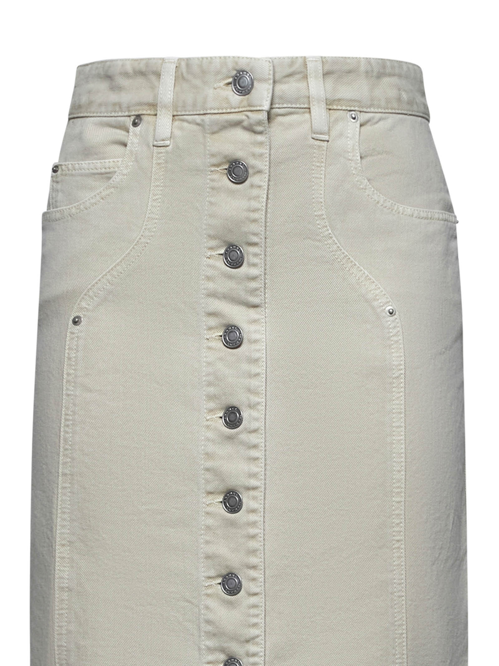 Vandy denim midi skirt - 3