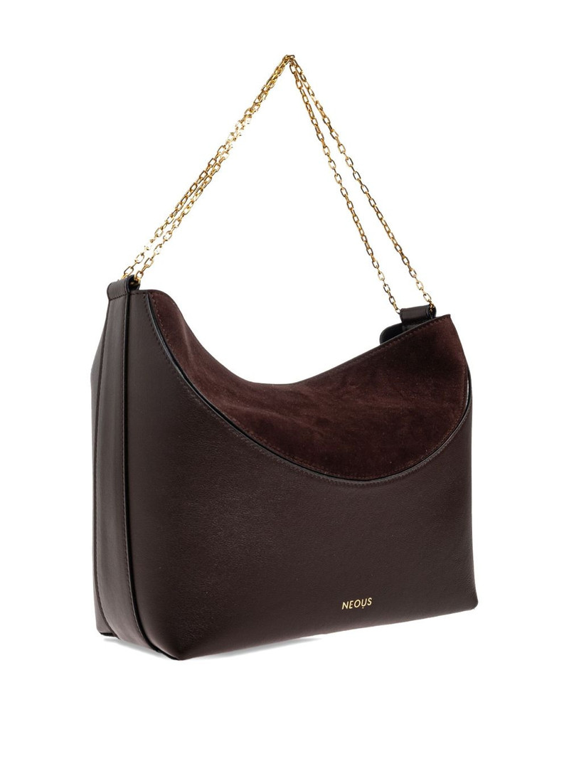 Pavo suede chain-strap tote bag 3