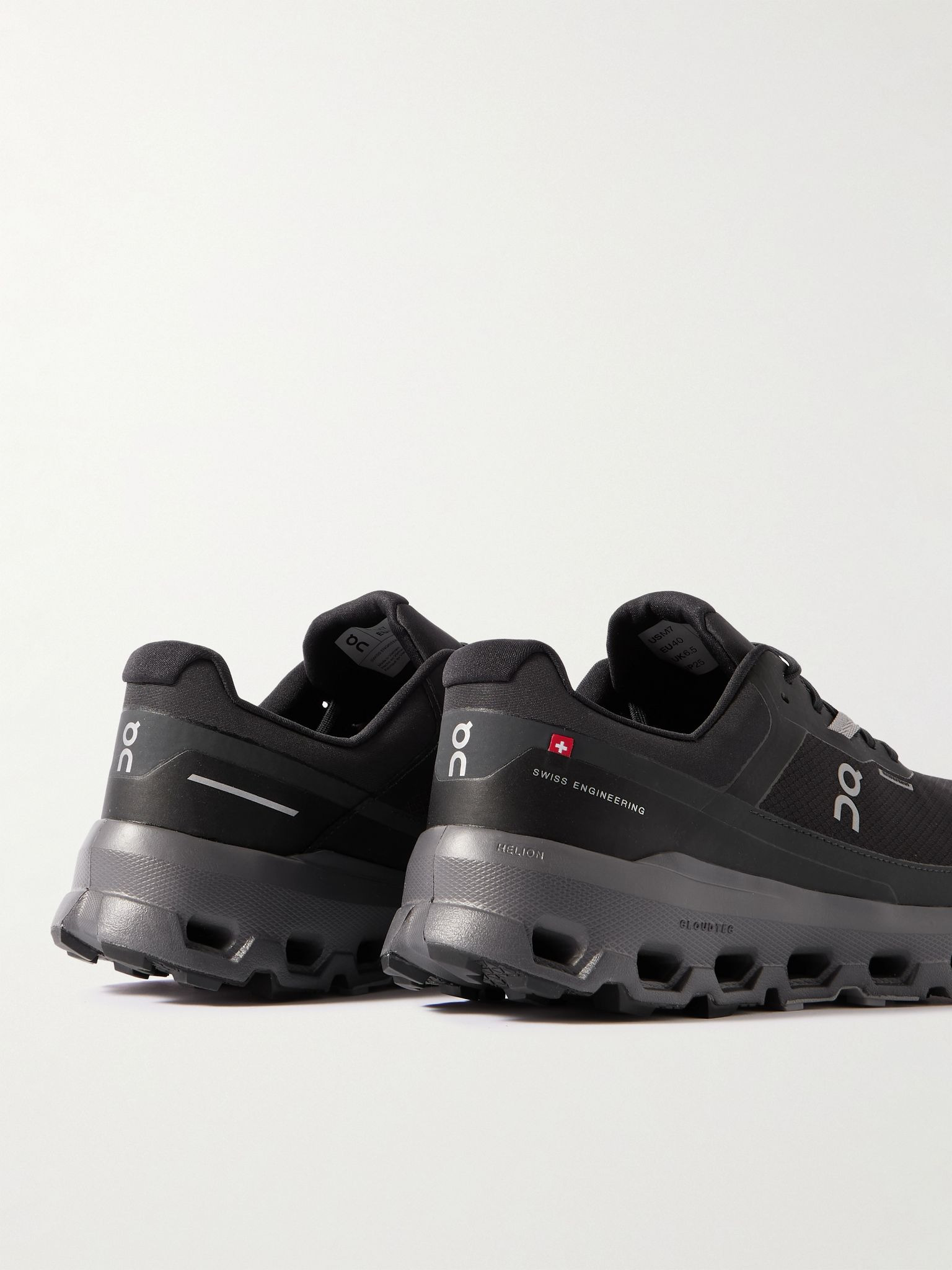 Cloudvista 2 Rubber-Trimmed Ripstop Sneakers Black - 5