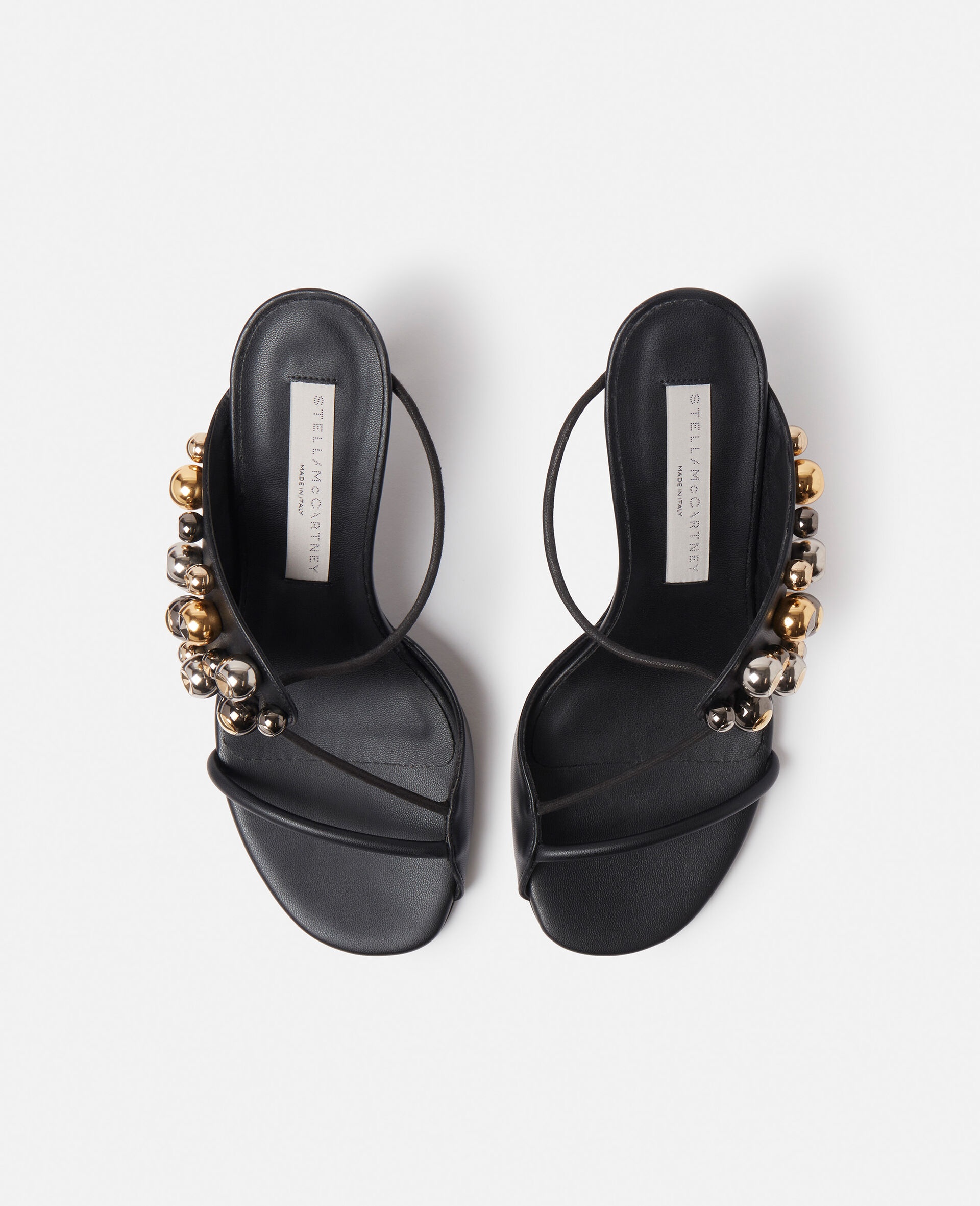 Stella 100 Lace-Up Stud Mules - 4