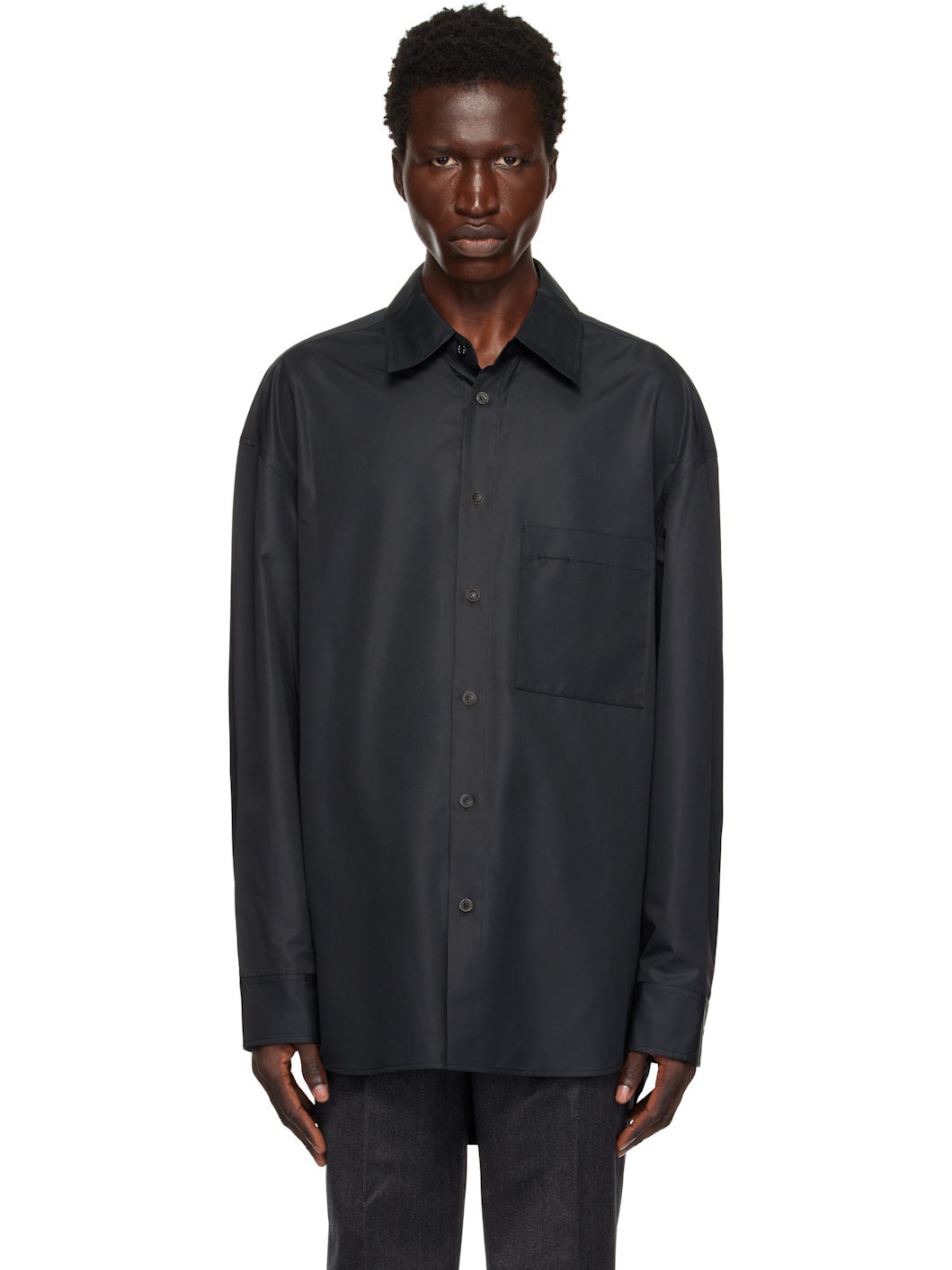 Black Essential Shirt - 1