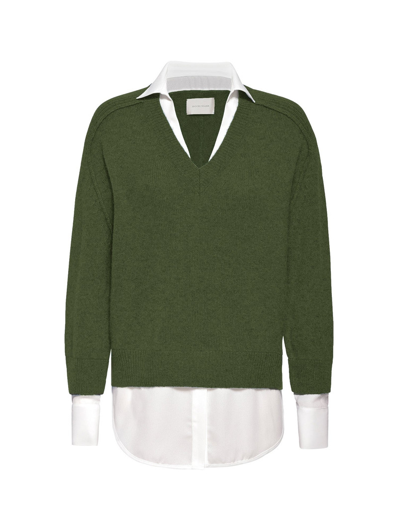 BROCHU WALKER The Looker Layered V-Neck outlook