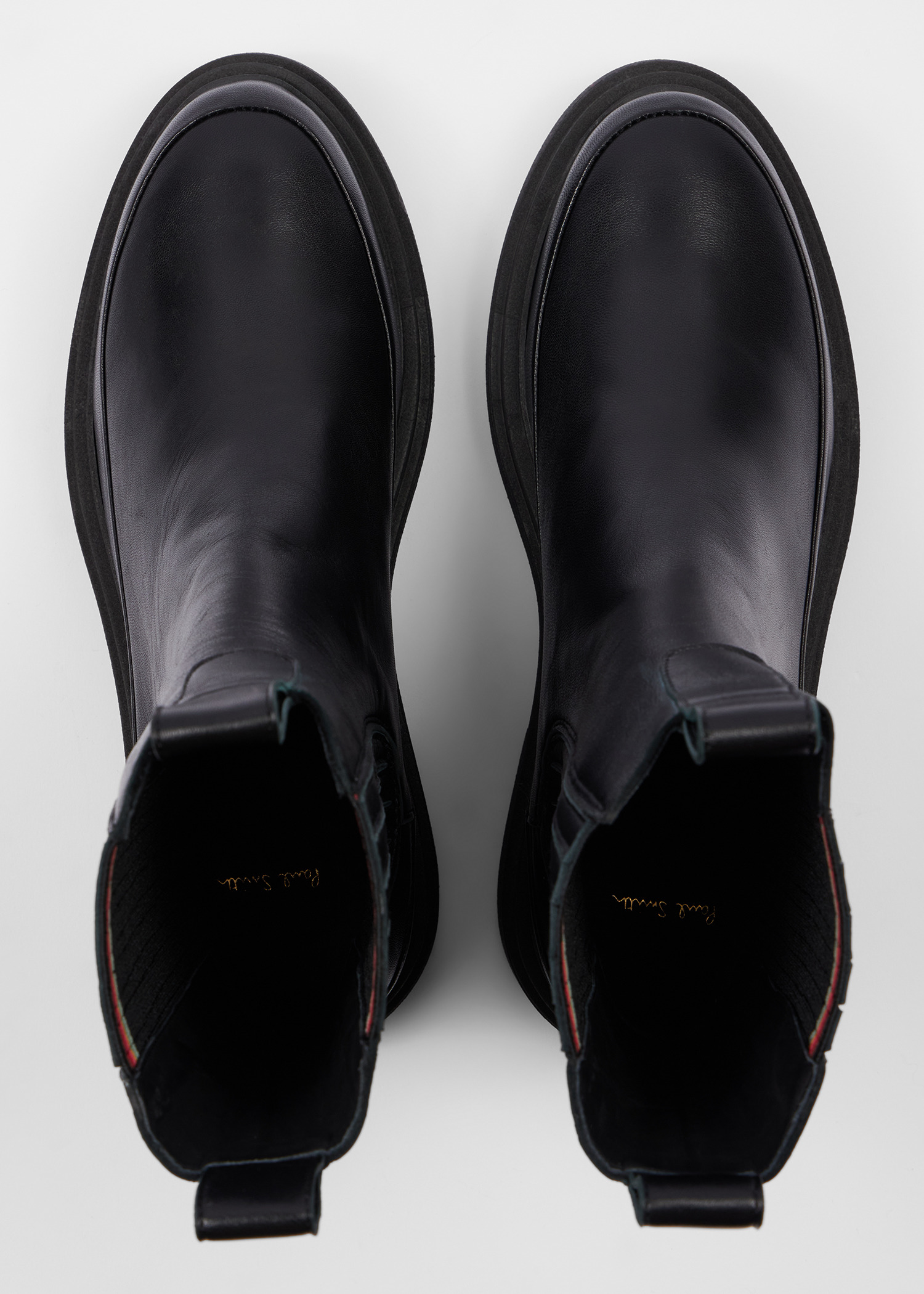 Women's Black Leather 'Dalias' Chelsea Boots - 5