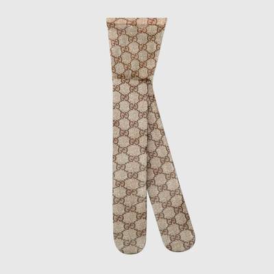 GUCCI GG pattern tights outlook