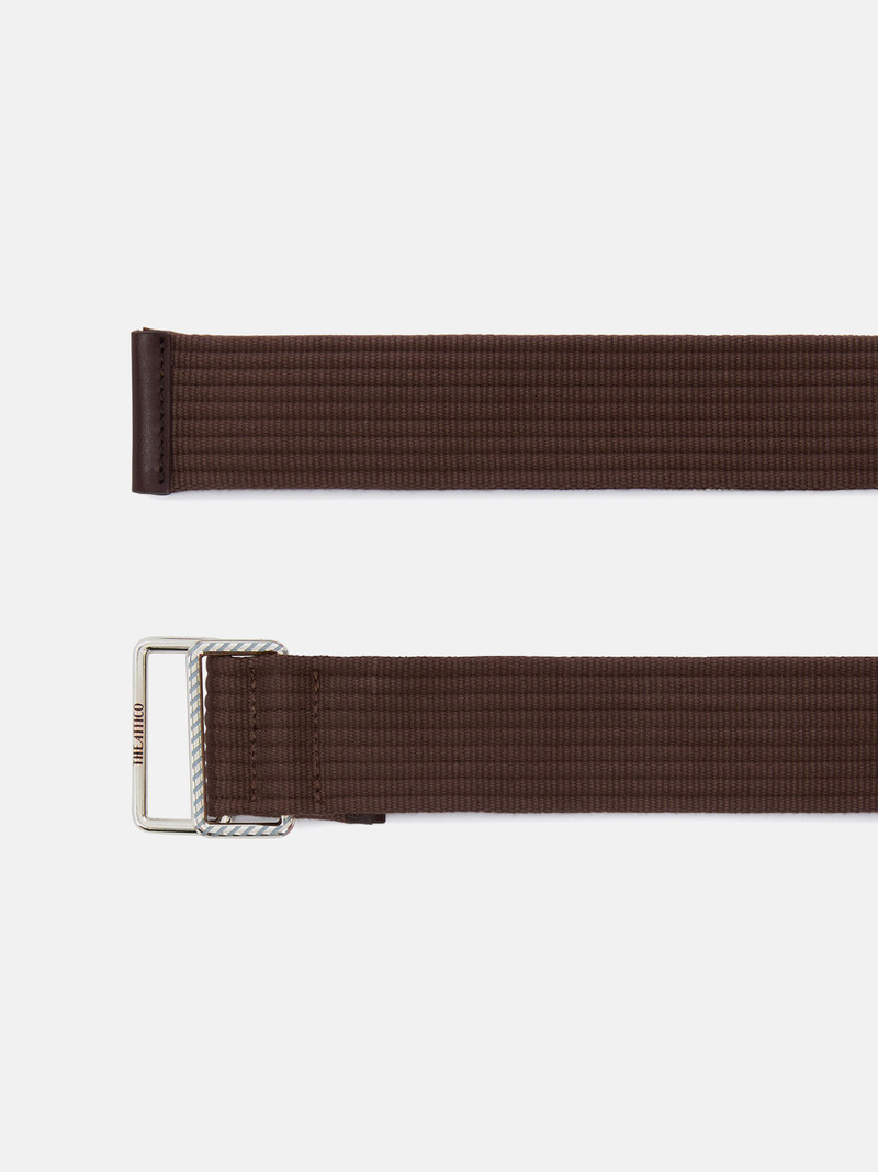 THE ATTICO DARK BROWN BELT outlook