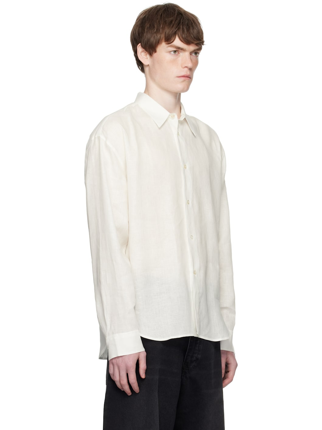 White Rafe Linen Shirt - 2