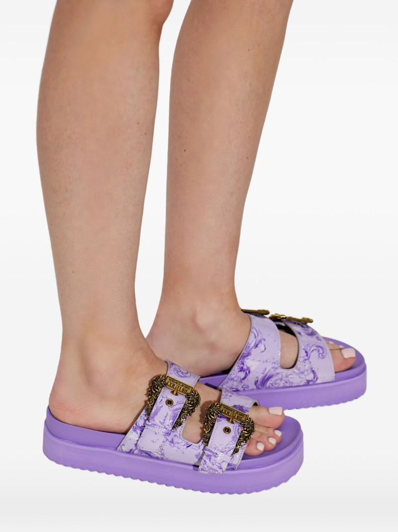 buckle-strap platform sandals 6
