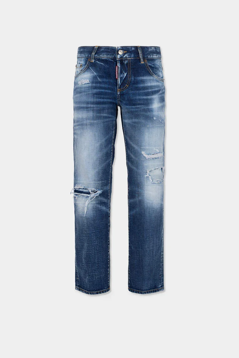 MEDIUM RIPPED BAFFO JENNA JEANS - 1