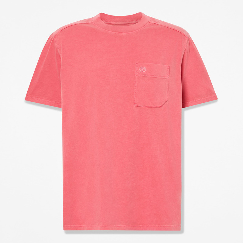 Timberland Men's Merrymack River Garment Dyed Chest Pocket T-Shirt outlook