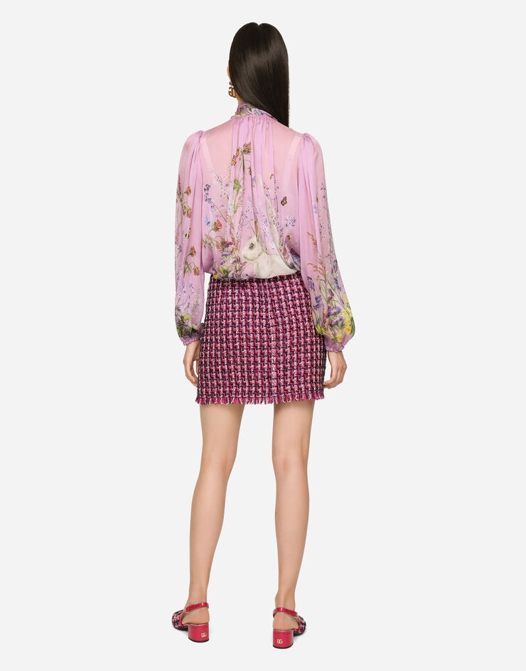 Tweed miniskirt - 5