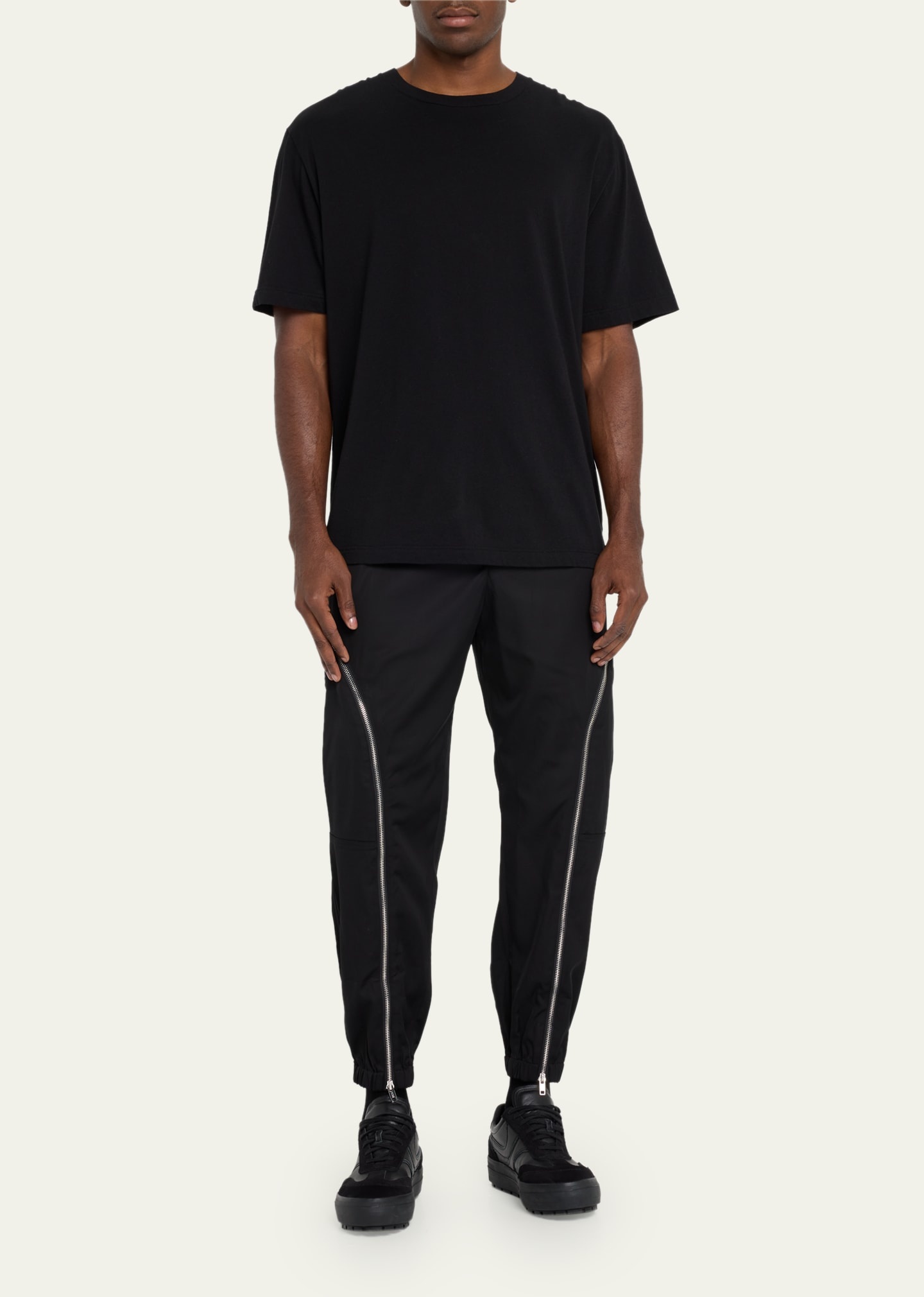 Men's Curve-Zip Cargo Jogger Pants - 2