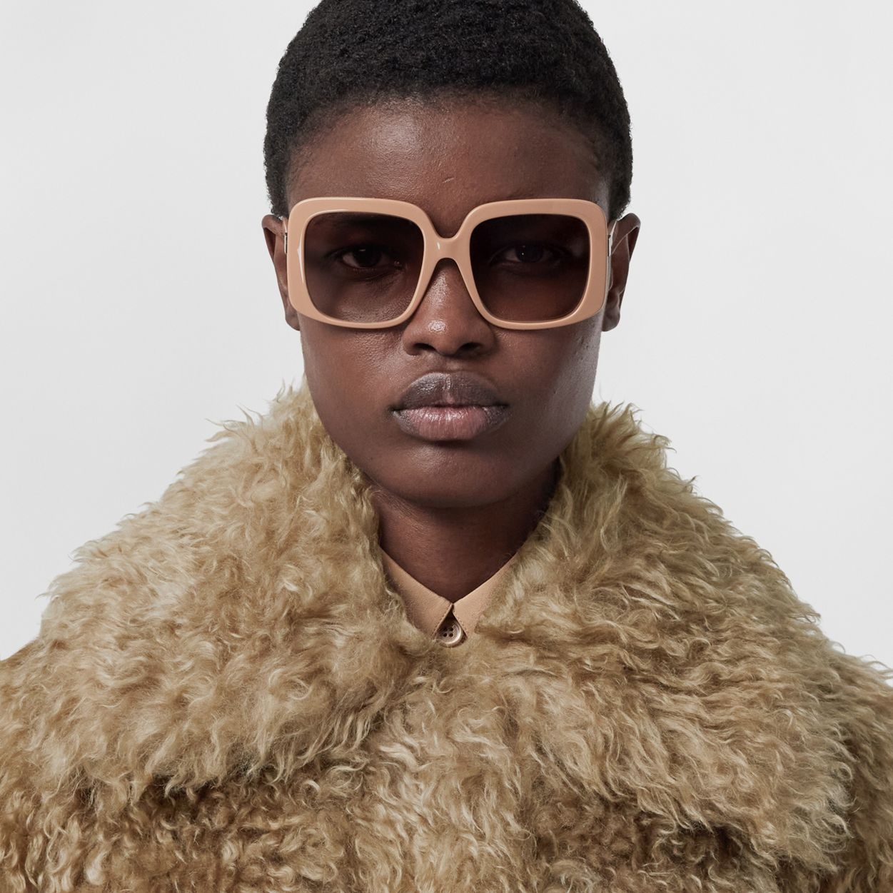 Hardware Detail Square Frame Sunglasses - 3