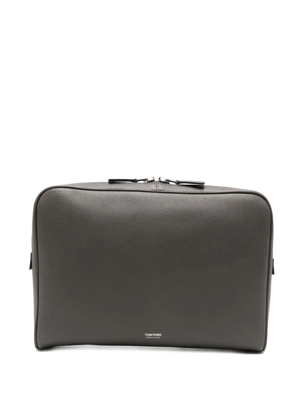 Pochette In Pelle "Soft Grain Leather Minimal Line" - 1
