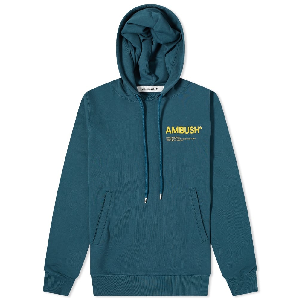 Ambush Logo Popover Hoody - 1