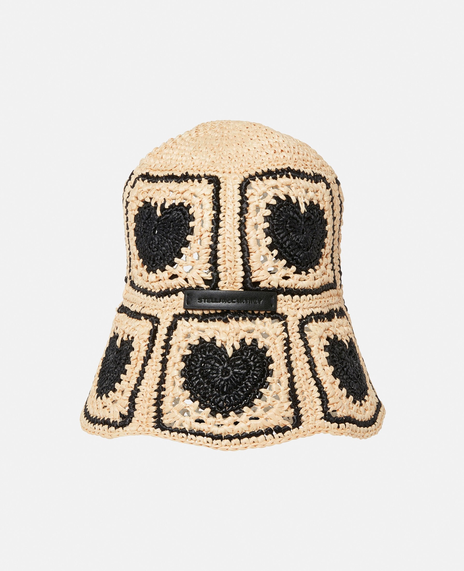 Heart Crochet Bucket Hat - 1