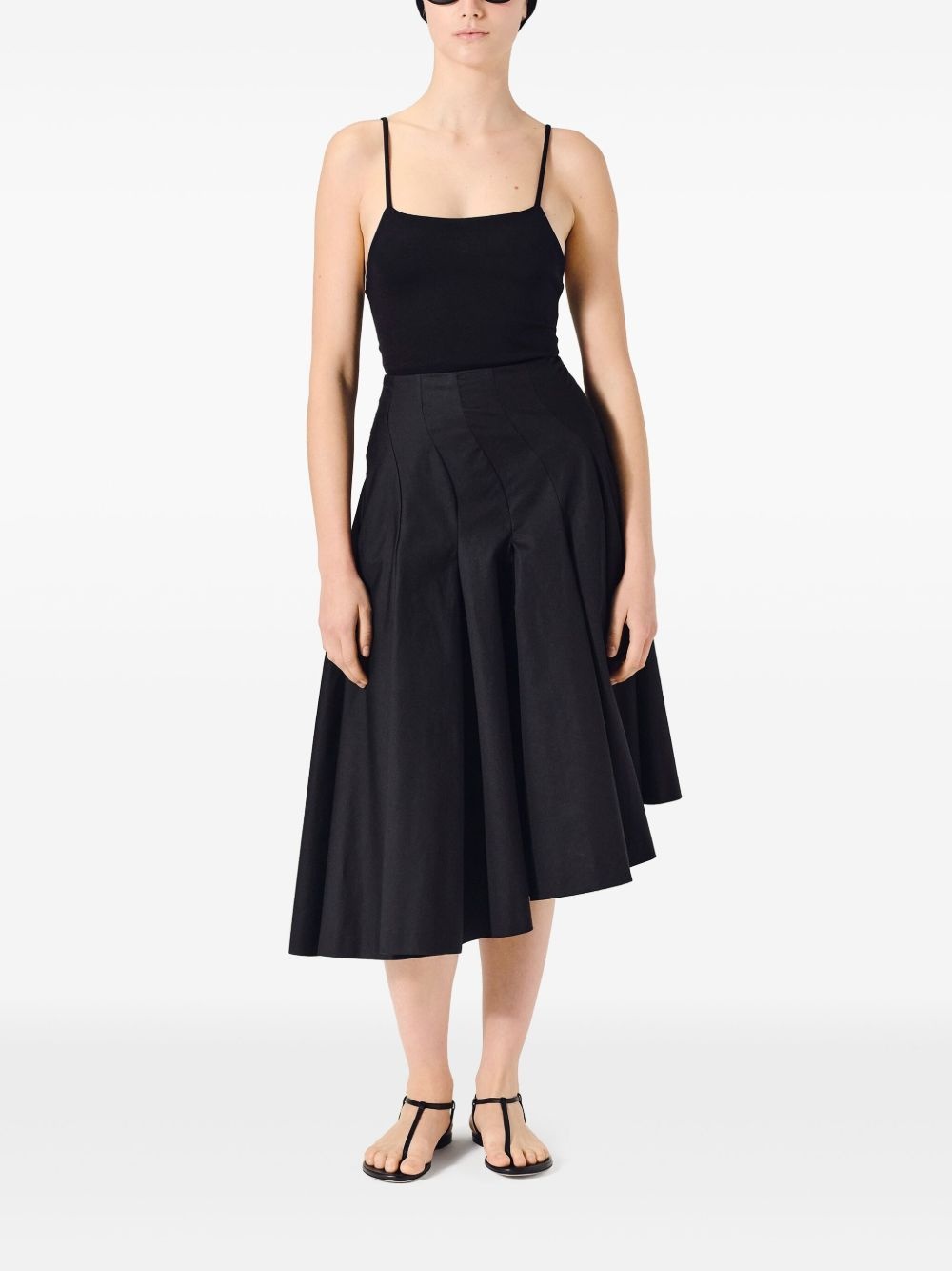 Rio asymmetric midi skirt - 2