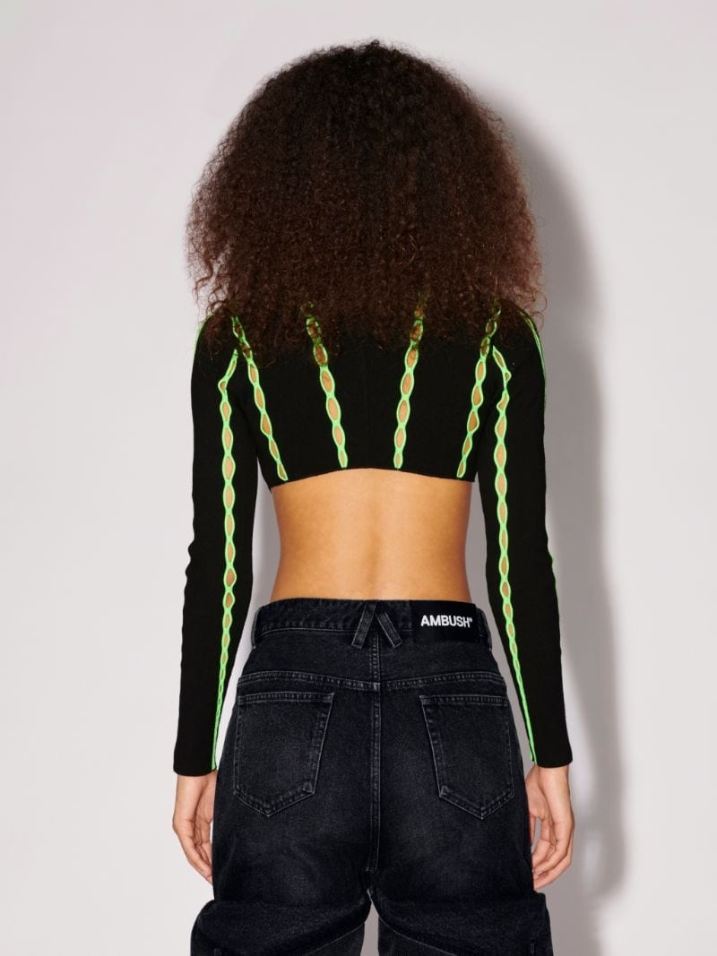 Crop Knit Cardigan 4