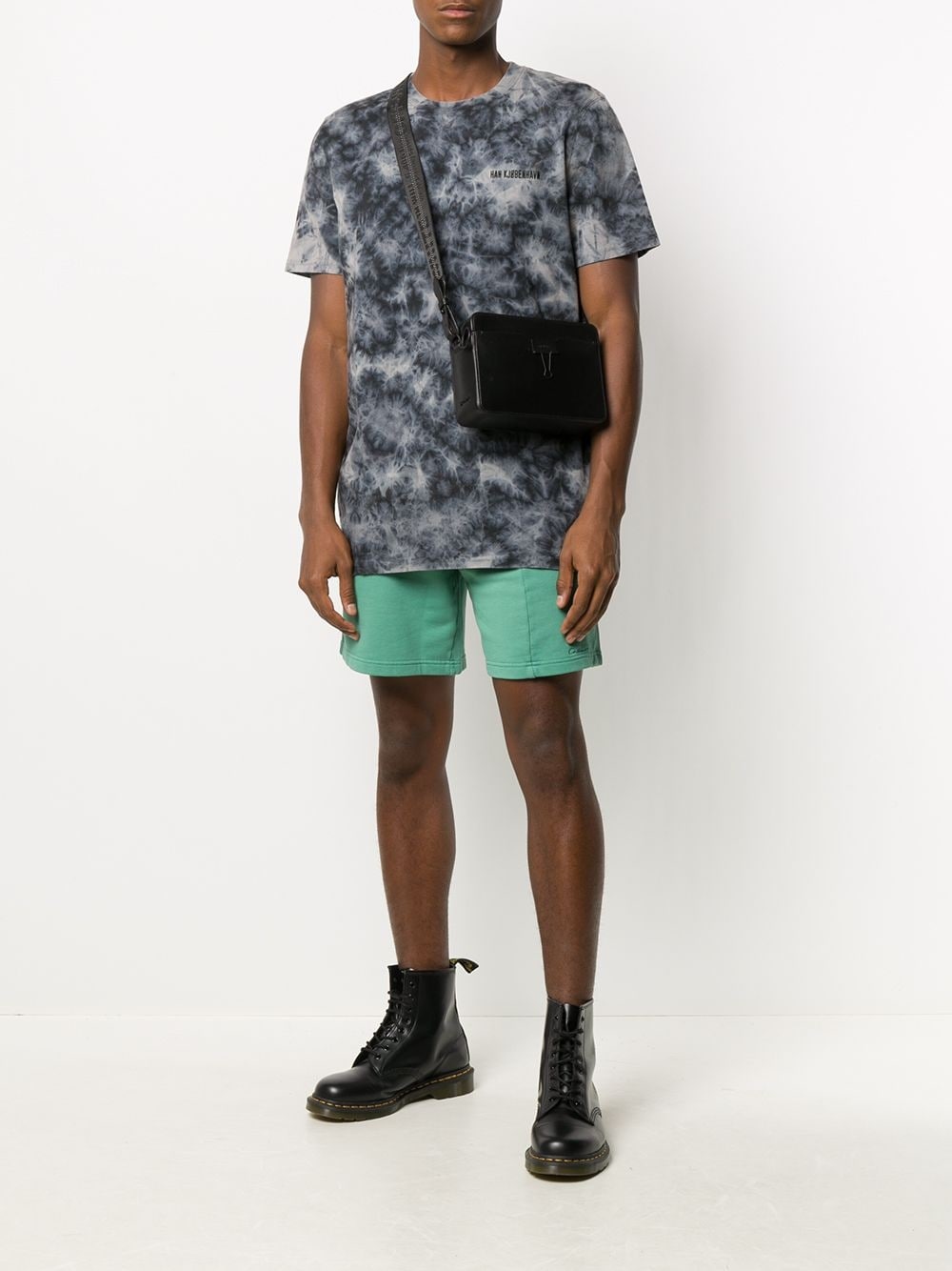deconstructed drawstring shorts - 2