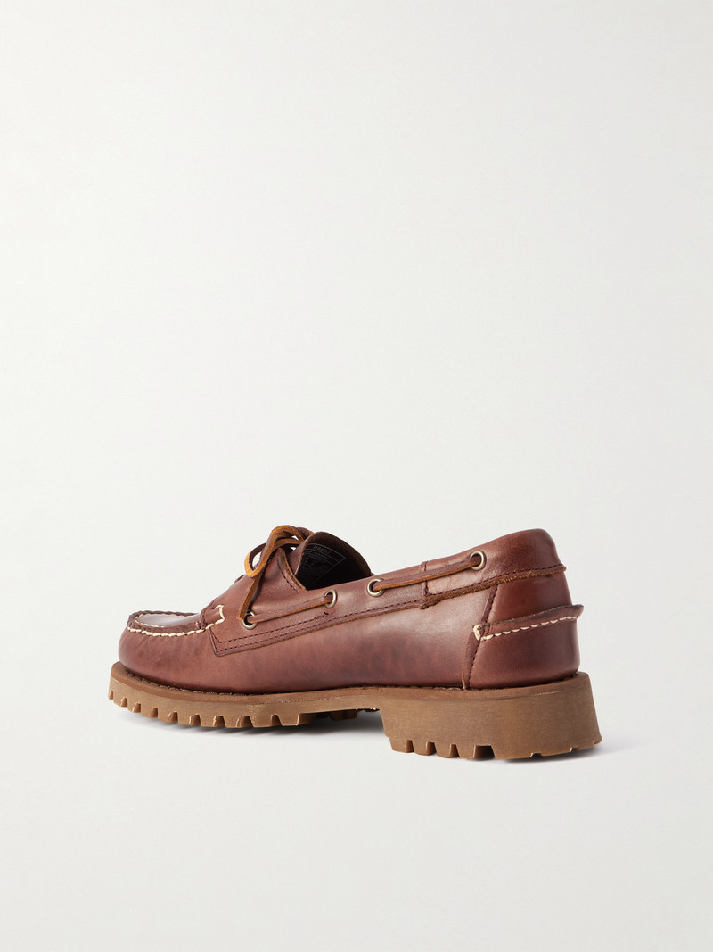 Ranger Waxed-Leather Boat Shoes 4