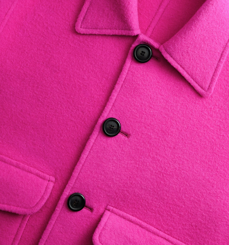 Boxy Fit Double Face Coat 3