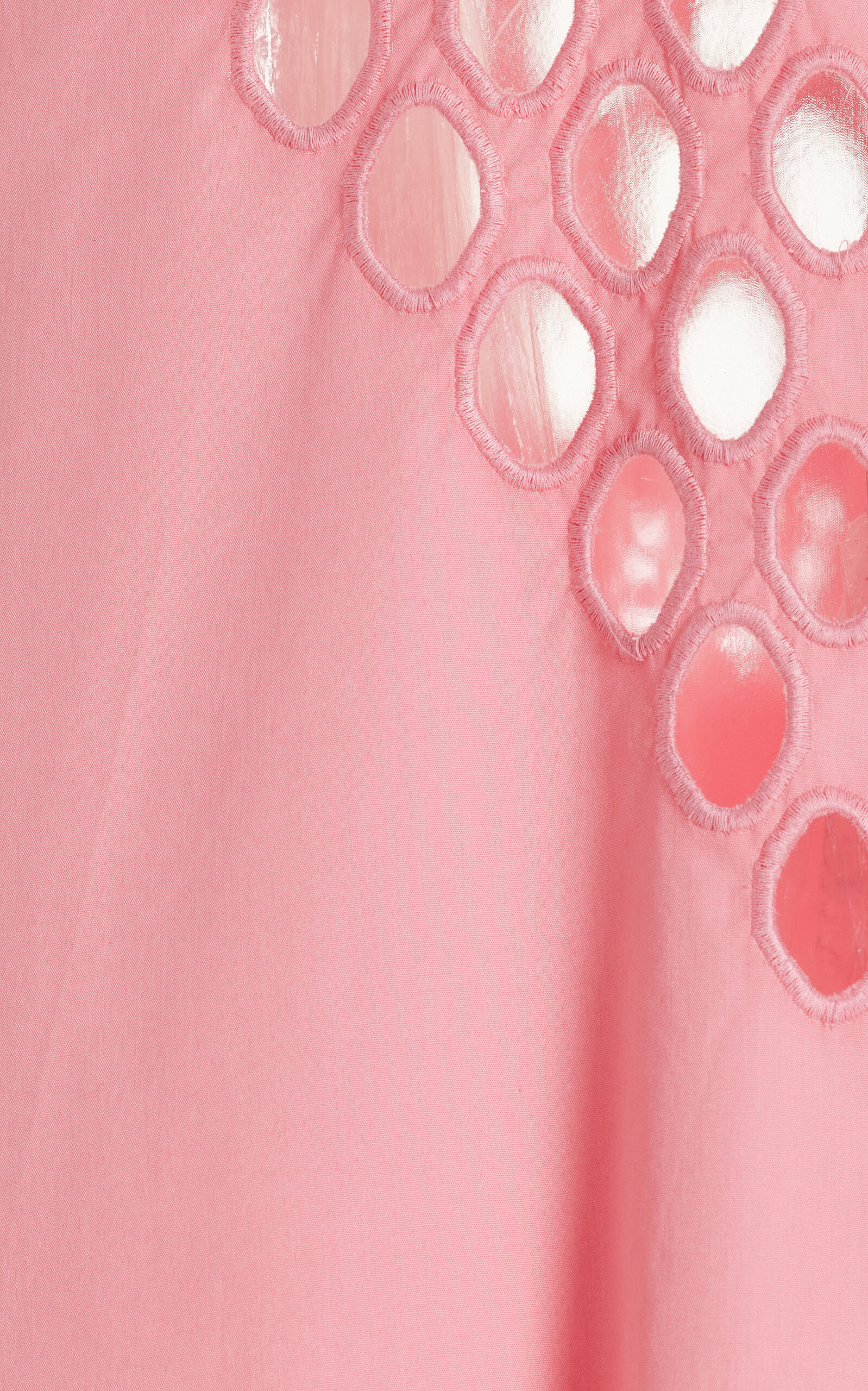 Long Cotton Shirt pink - 4