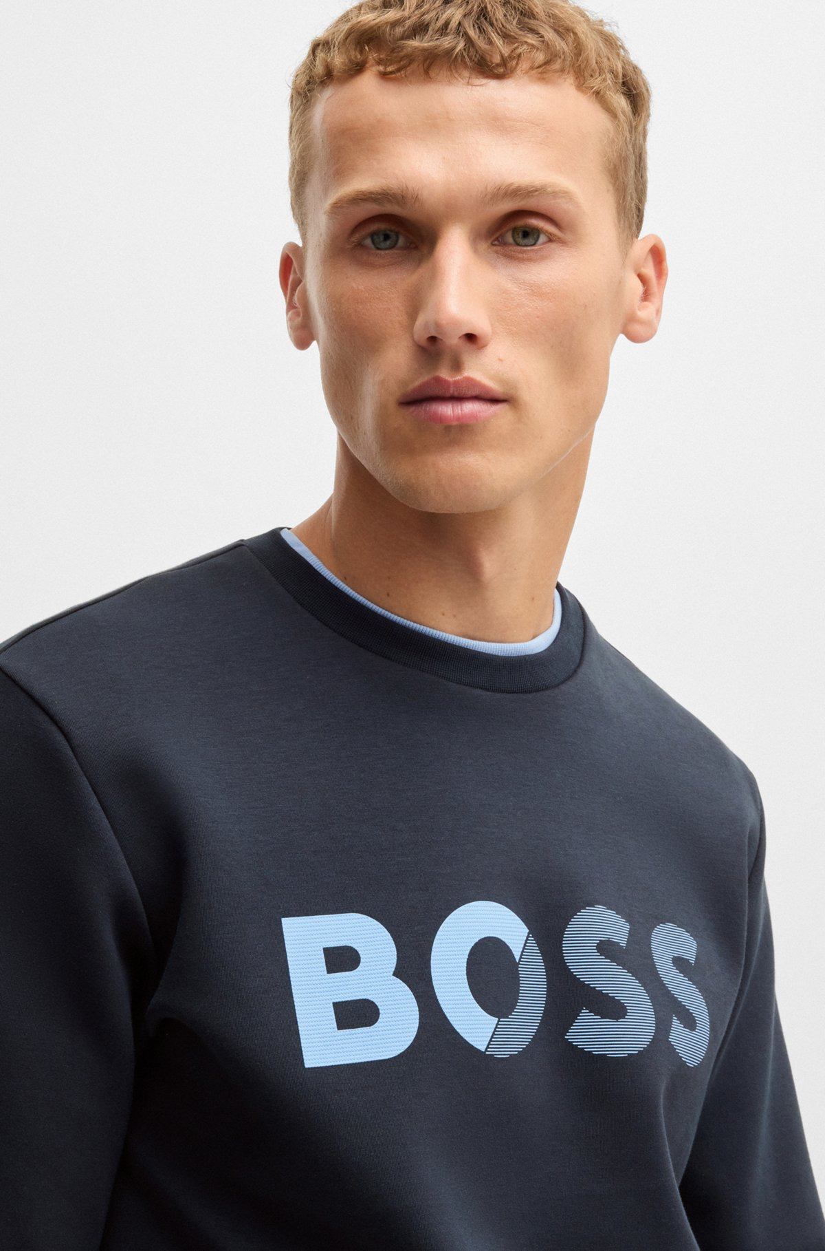 REGULAR-FIT SWEATSHIRT WITH LOGO PRINT - 3