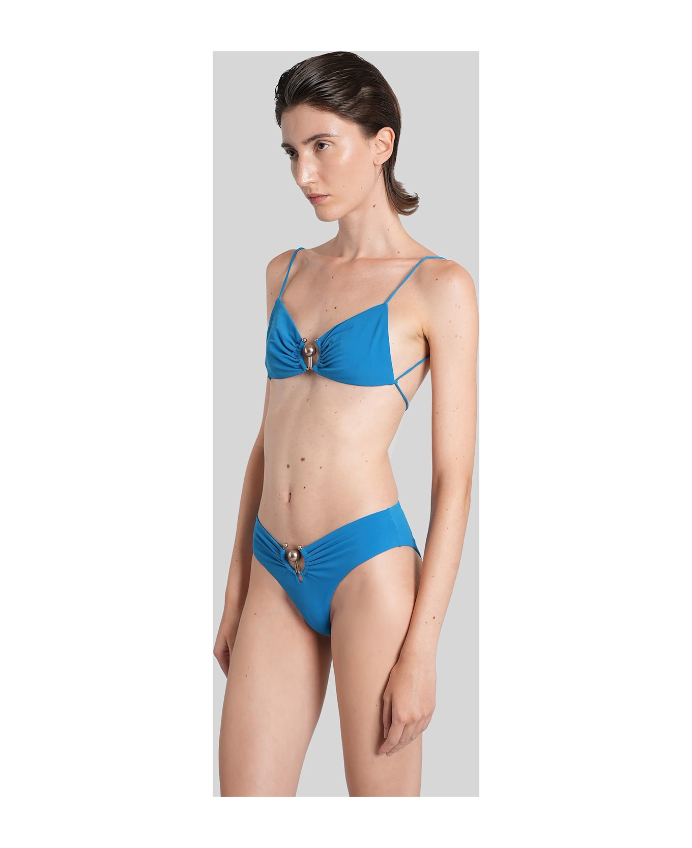 Beachwear In Blue Polyamide - 3