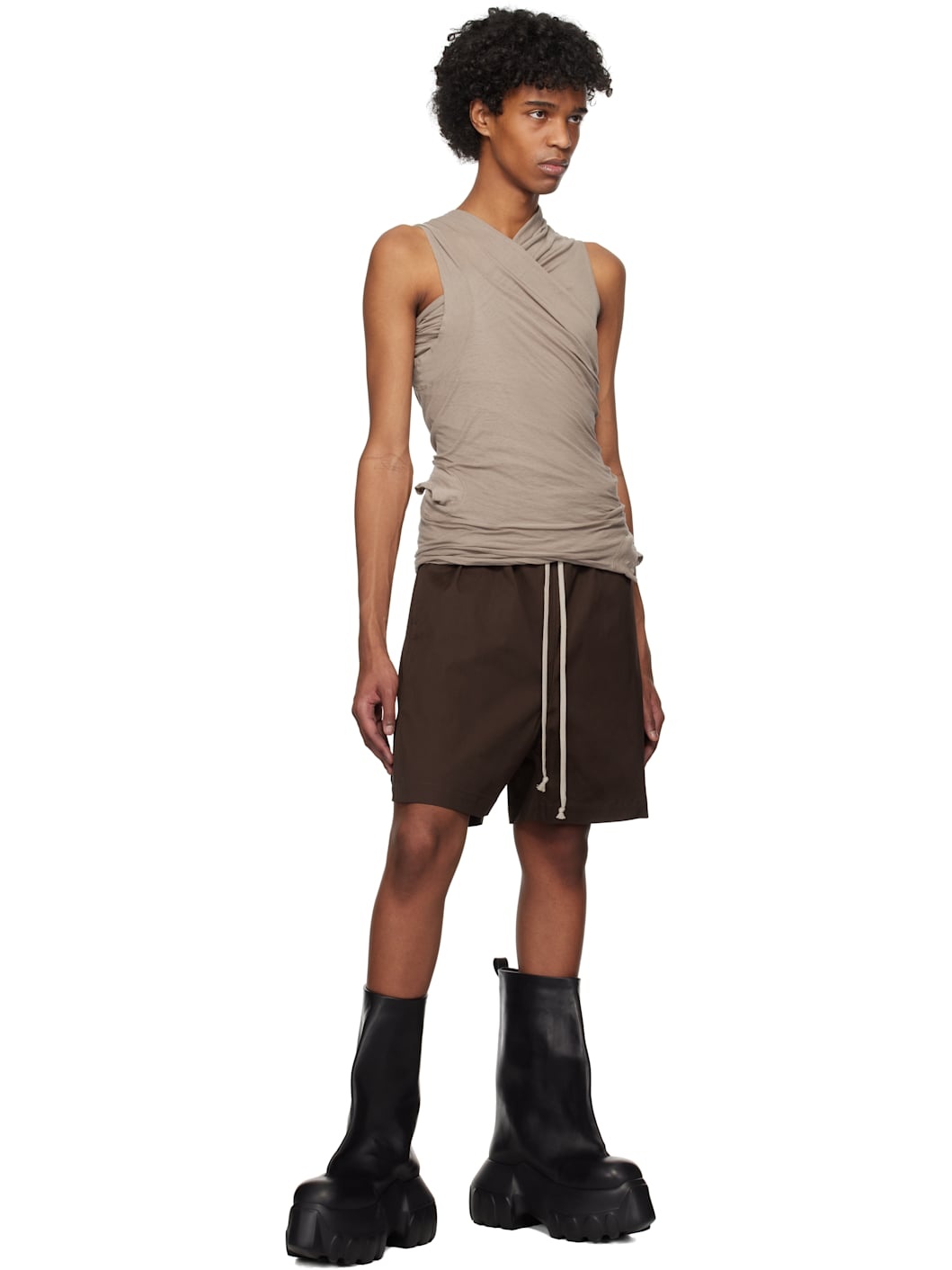 Brown Hollywood Boxers Shorts - 4