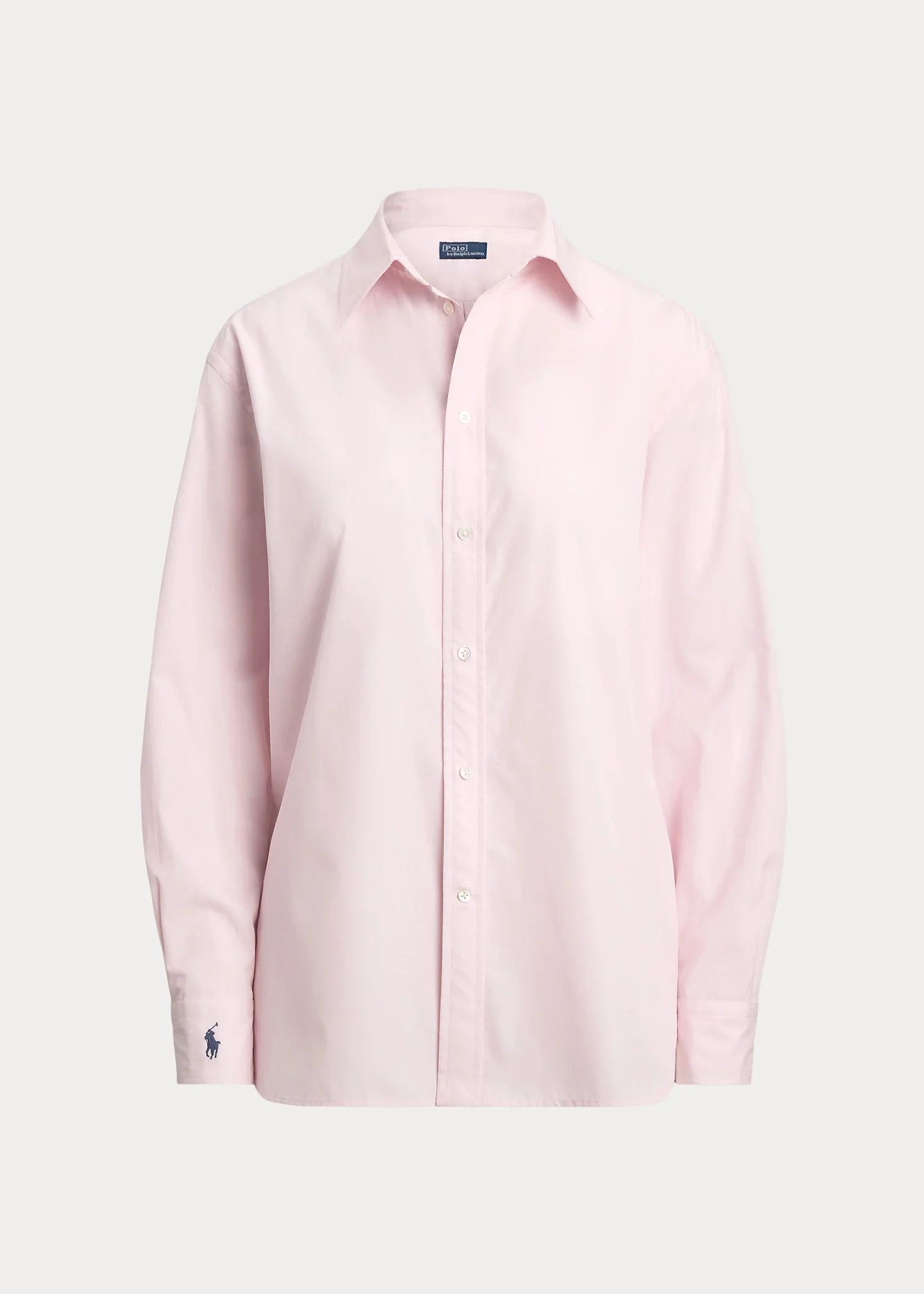 End-On-End Oversize Fit Cotton Shirt - 1