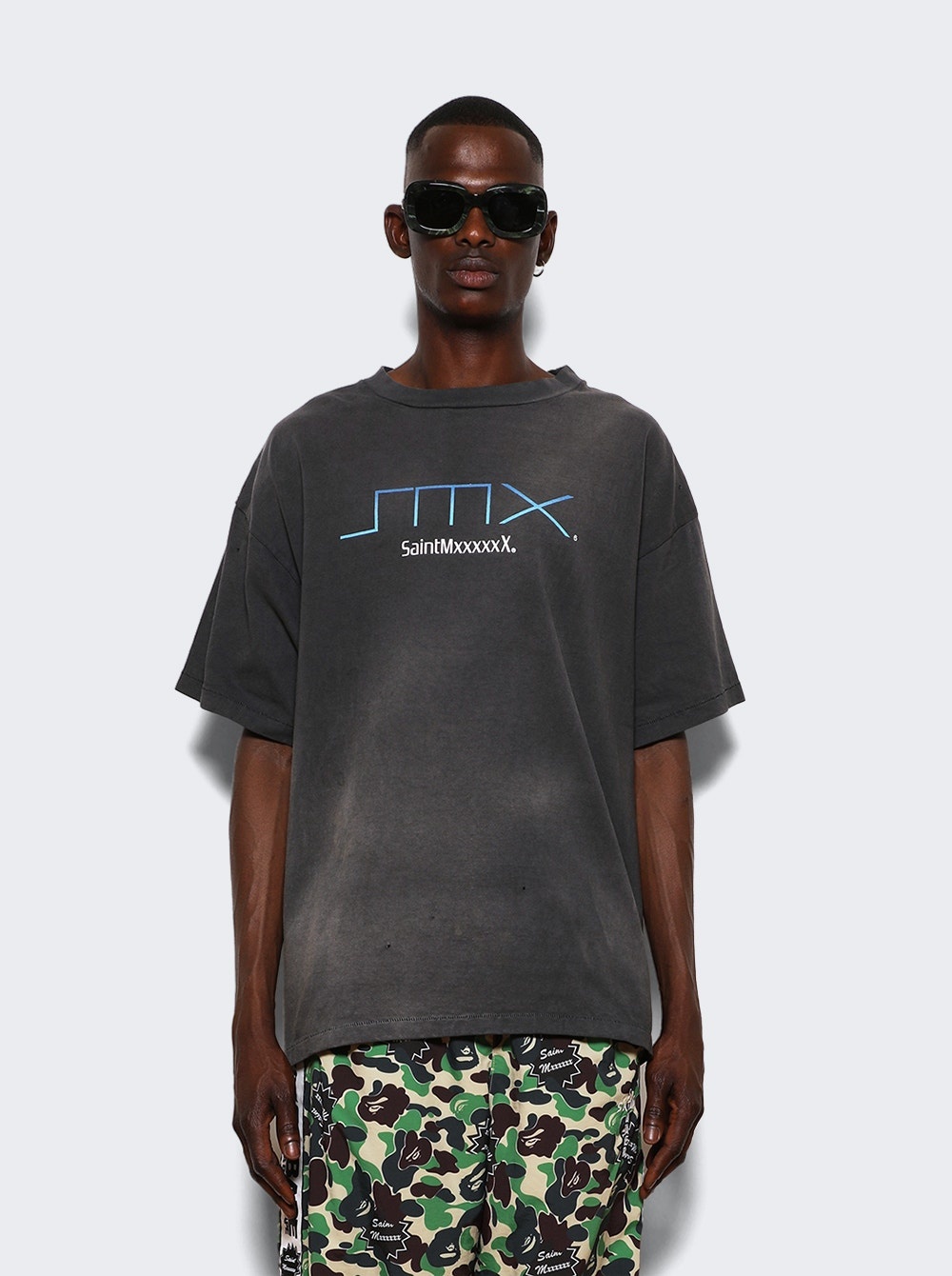 S N T Sm6 Tee Black - 3