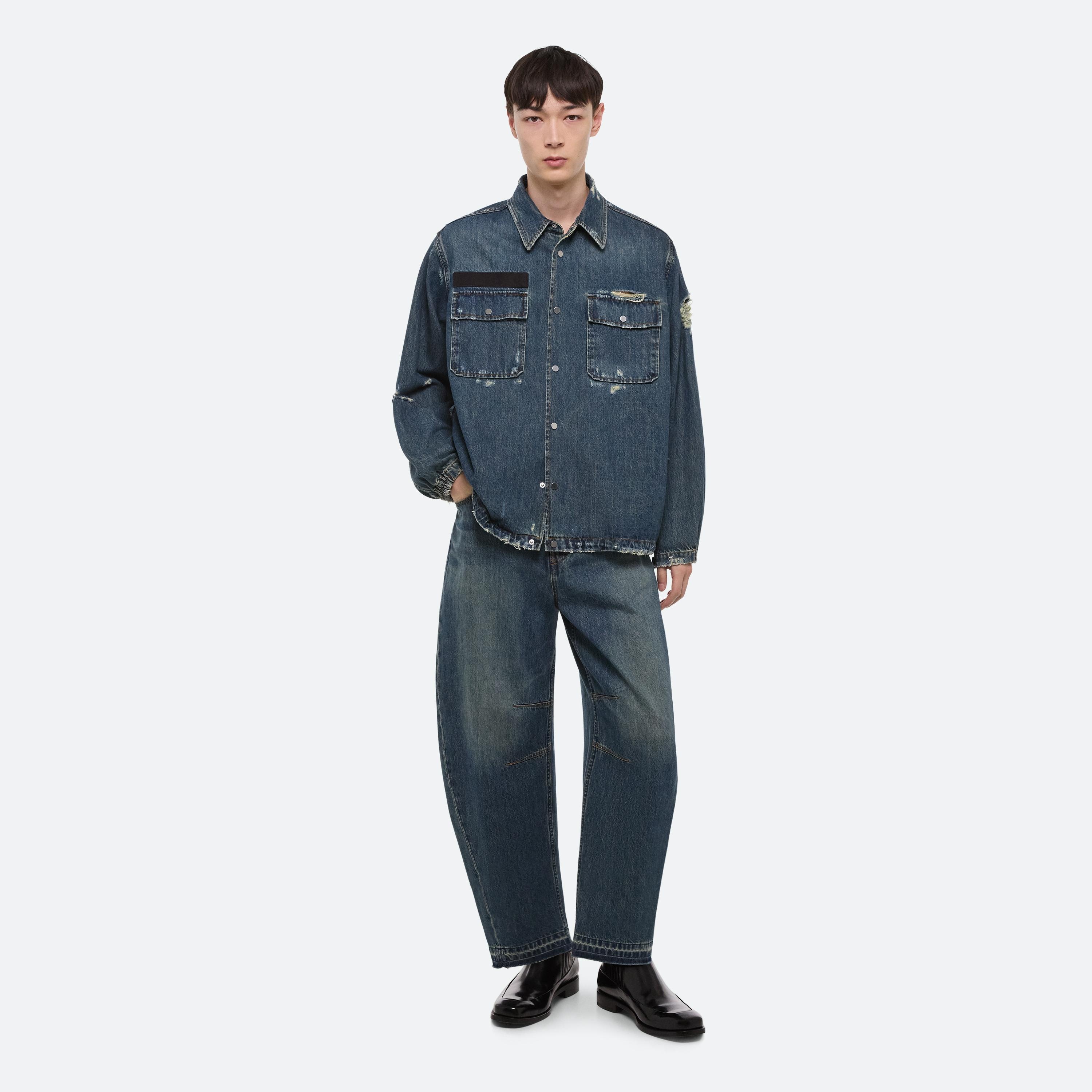 DENIM UNIFORM SHIRT - 7