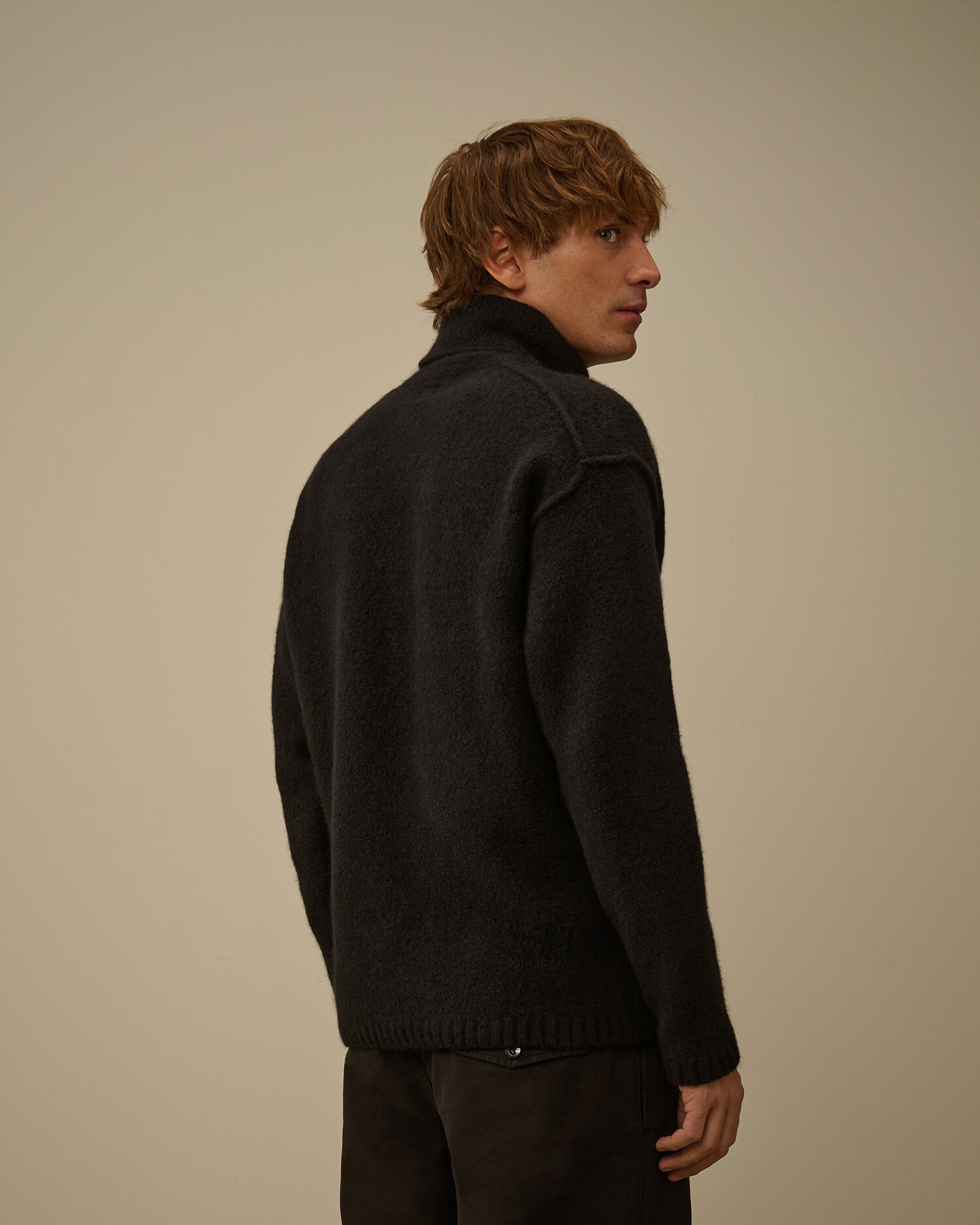 Extrafine Merino Wool Turtleneck Sweater - 4