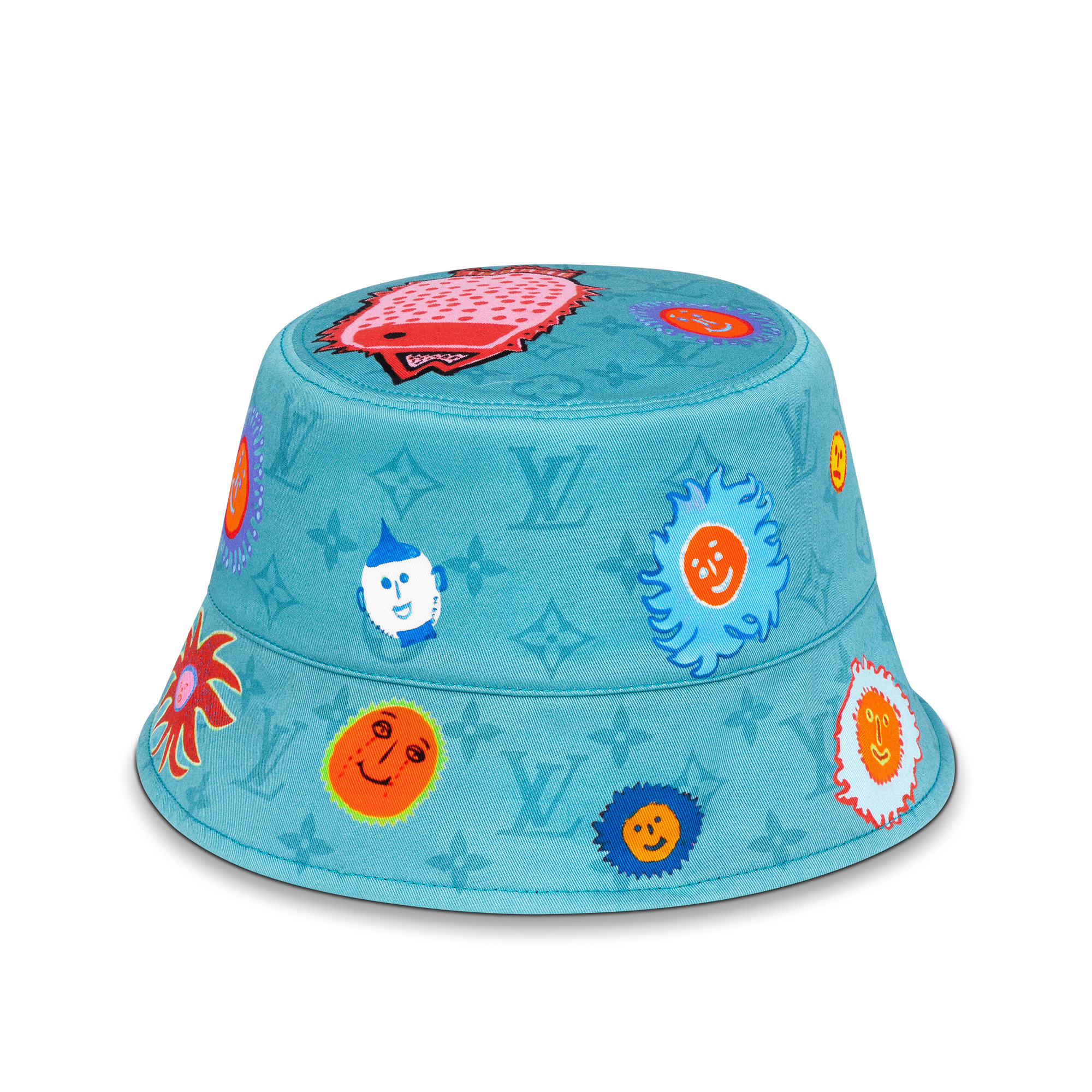 Louis Vuitton x Yayoi Kusama - Reversible Faces Monogram Bucket Hat –  eluXive