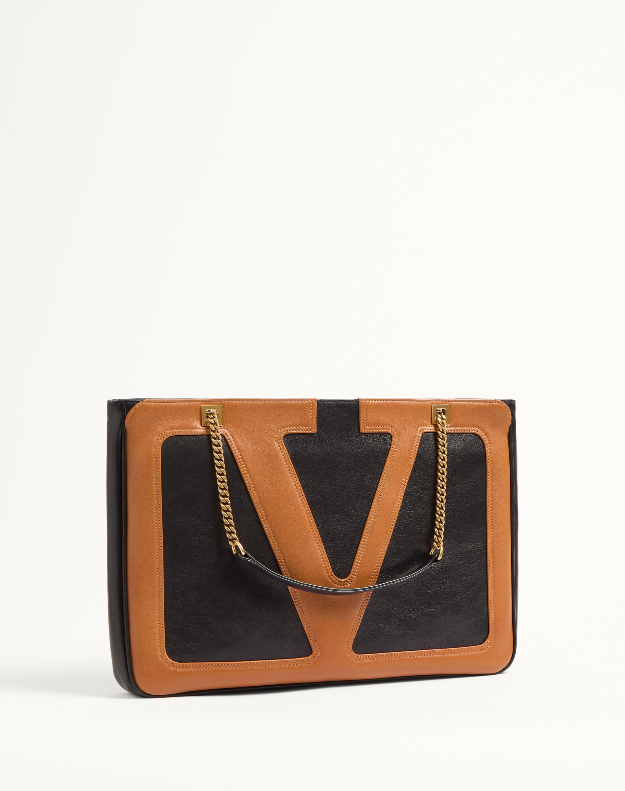 VALENTINO GARAVANI VIVA SUPERSTAR MEDIUM NAPPA LEATHER SHOPPING BAG - 3