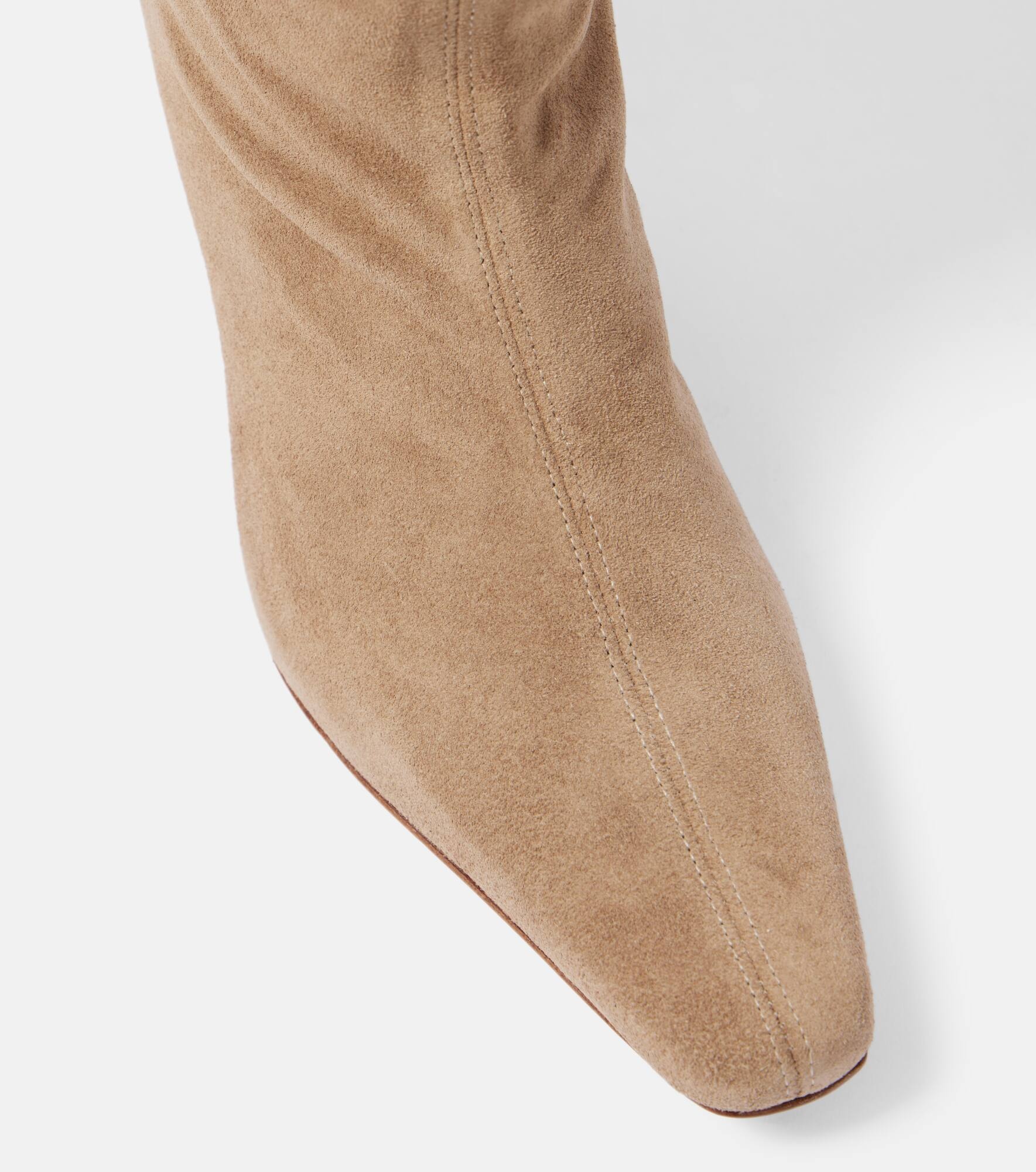 Wally suede knee-high boots - 5