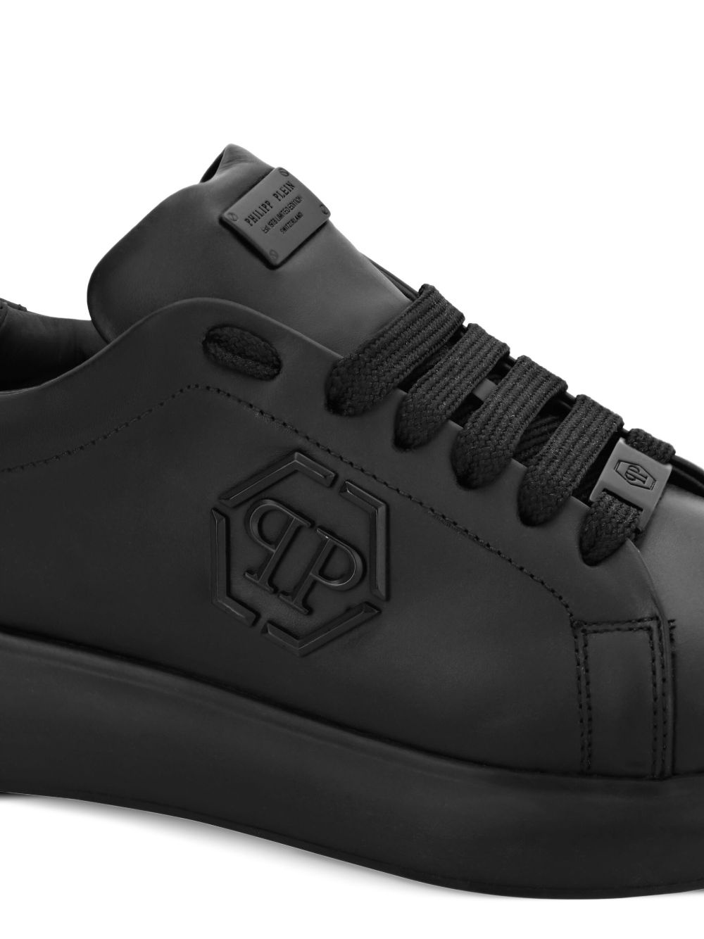 Hexagon low-top sneakers - 4