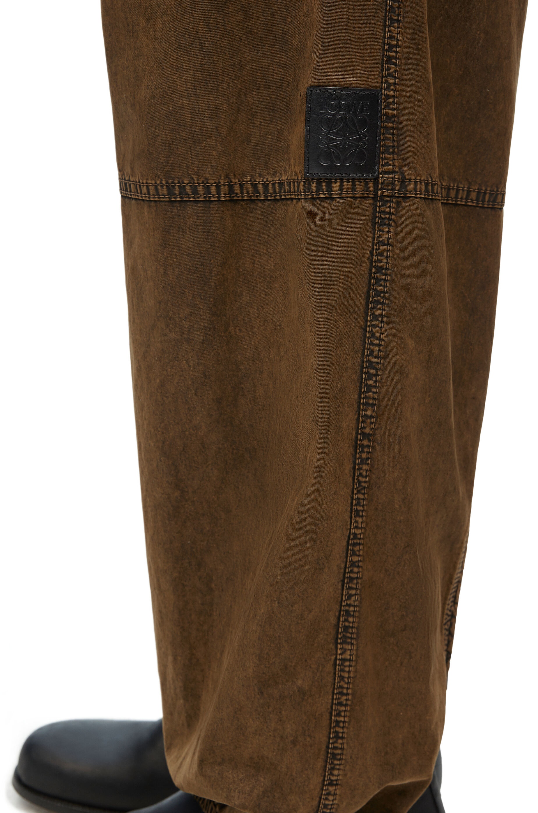 Cargo trousers in technical cotton - 5