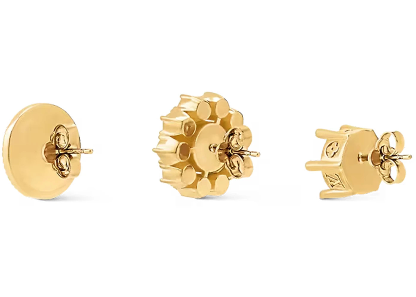 Louis Vuitton LV Dynasty Set of 3 Earrings Gold - 2