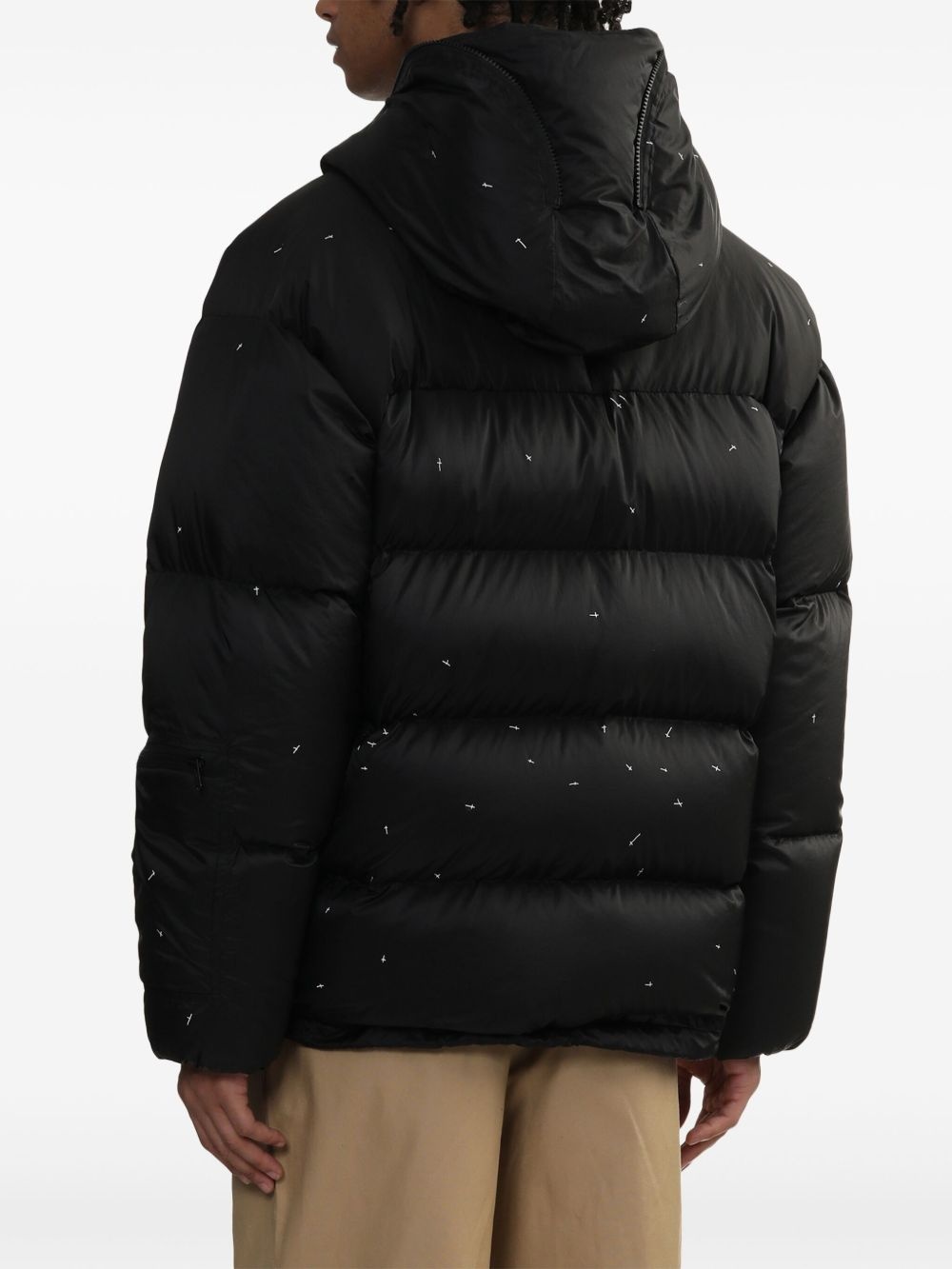 hooded down jacket - 4