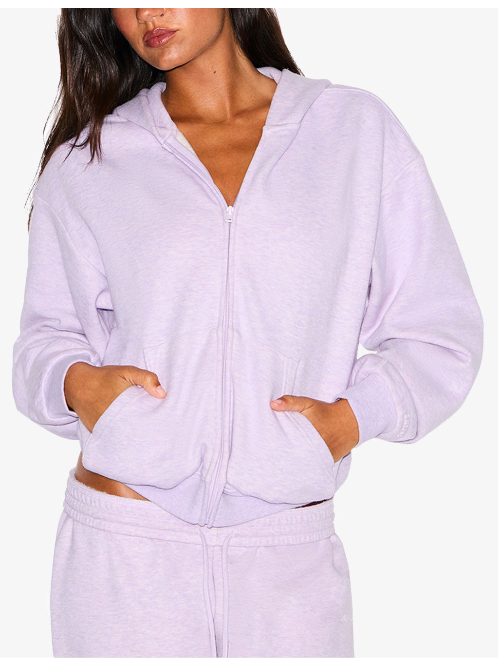 Classic Zip-Up Cotton-Blend Hoody - 6
