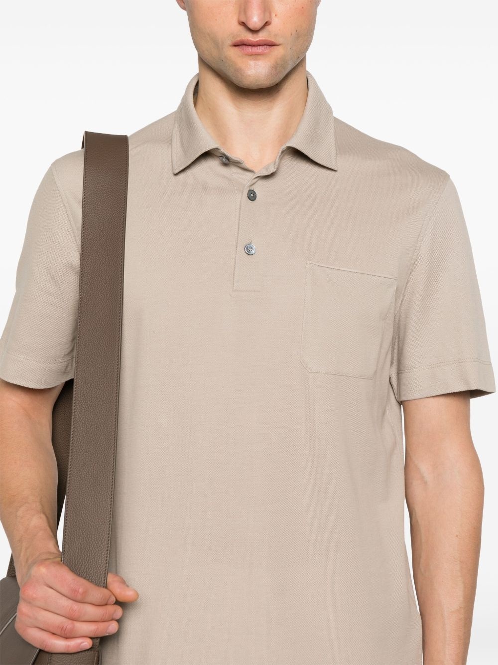 cotton polo shirt - 4