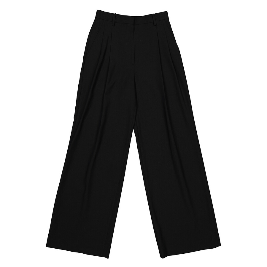 Burberry Long Wide-Leg Pants - 5